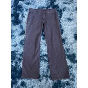 Bebe Sport Womens Lounge Pants Wide Leg Casual Gray Size L